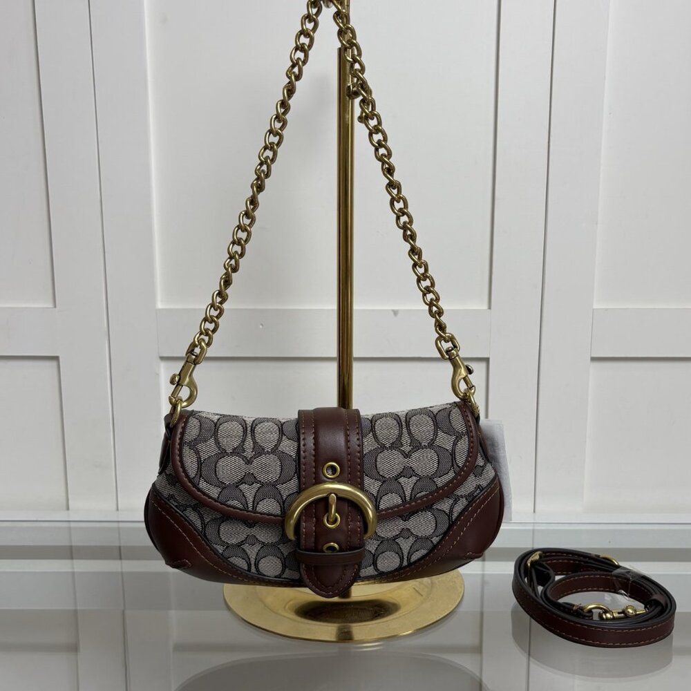 COACH Women's Classic Logo SOHO Crossbody bag shoulder bag